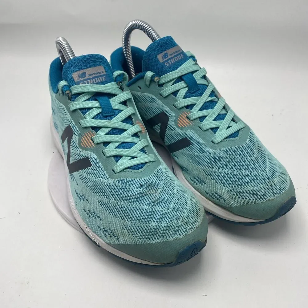 New Balance Shoes Women Size 7.5 Strobe Teal Blue Athletic Running 3823 - Picture 4 of 16